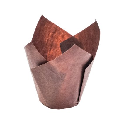 Tulipan papírový na Muffiny prům. 50mm (hnědý) 2000 ks/kart