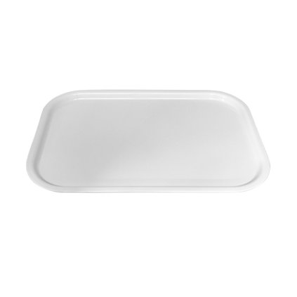 Tác - podnos Gilly plast 46x30, v.2,5cm (bílý) 1 ks/podnos