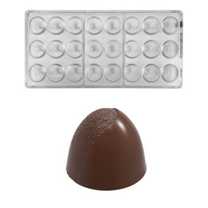 Forma na pralinky (homole dekor10g) 3x8 tvarů/forma