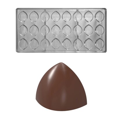 Forma na pralinky kulatý hrot kopí 8,5g 3x8 tvarů/forma