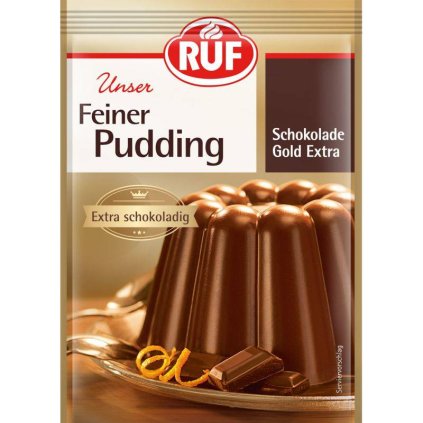 Extra čokoládový puding 3x46g - RUF  | Skvělé pro Váš domácí dort