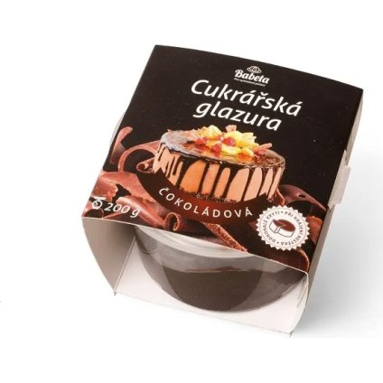 Cukrářská glazura čokoládová 200g - Kovandovi  | Skvělé pro Váš domácí dort