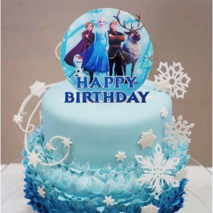 Zápich do dortu Frozen - Cakesicq  | Cukrářské potřeby