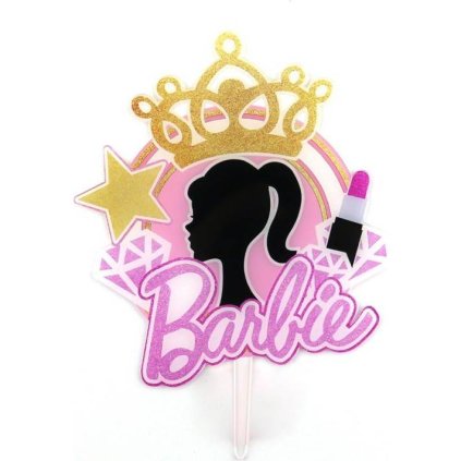 Zápich do dortu Barbie - Cakesicq  | Cukrářské potřeby