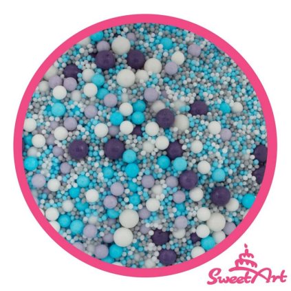 SweetArt cukrové zdobení Elsa sprinkle mix (800 g) ♡
