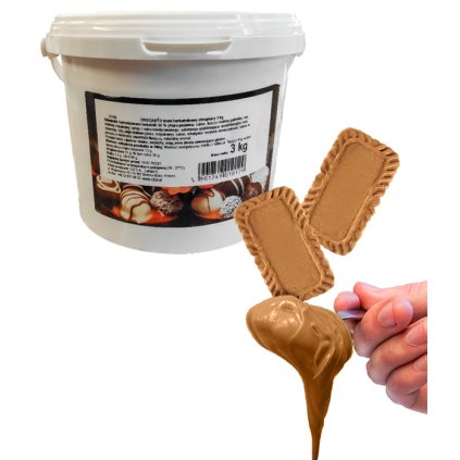 Krém univerzální tukový z drcených karamelových sušenek 3 kg/kbelík