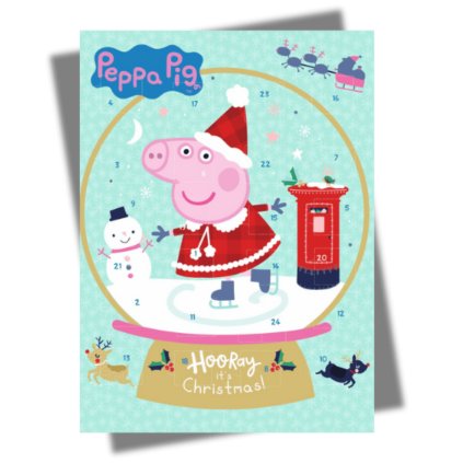 Prasátko Peppa adventní kalendář