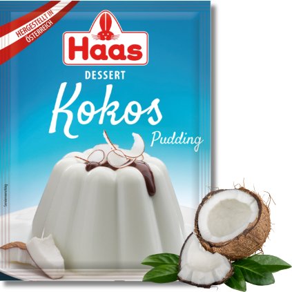 Dezertní puding s příchutí Kokos 37g