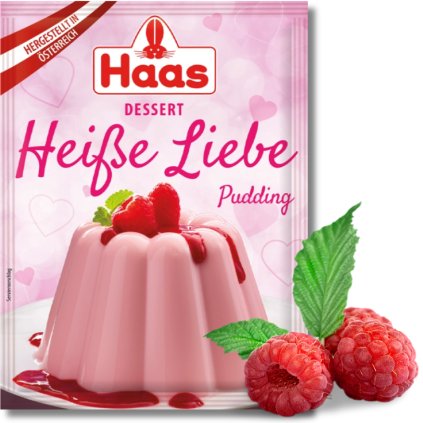 Dezertní puding s příchutí Malina 37g