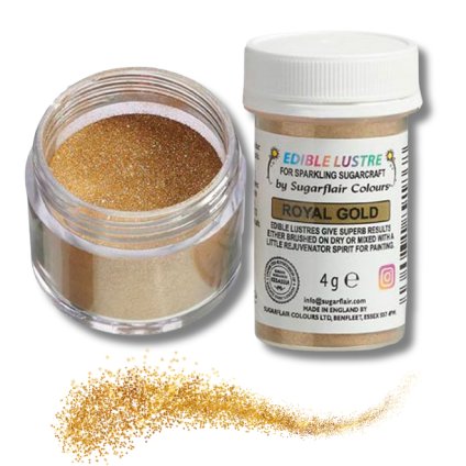 Jedlý lesk - Royal Gold Sugarflair