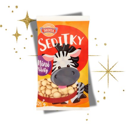 Seditky MINI Piškoty kulaté 120 g