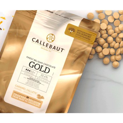 Callebaut Karamelová čokoláda GOLD (250 g) ♡