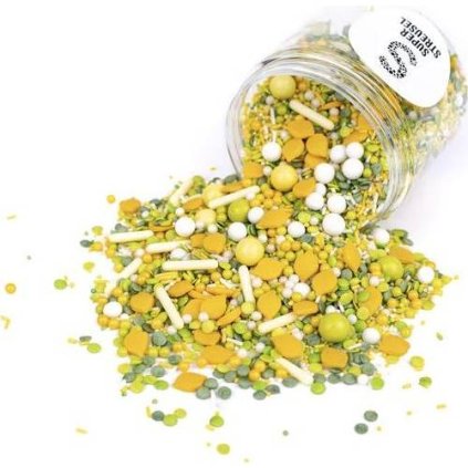 Cukrové zdobení 90g citronový mix - Super Streusel  | Skvělé pro Váš domácí dort