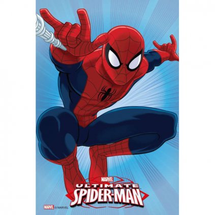 deco gateau spiderman a4 azyme lance toile