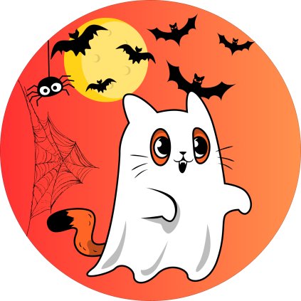 Jedlý papír Halloween
