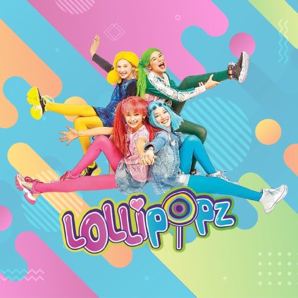 Jedlý papír Lollipopz - hranatý