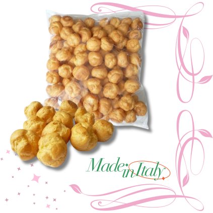 Kuličky z pálené hmoty Profiterolky 3,5cm 250g (cca 83 ks)