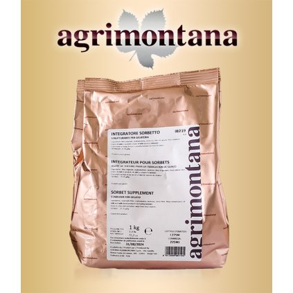 Sorbetto supplement, Agrimontana 1 kg/sáček alu
