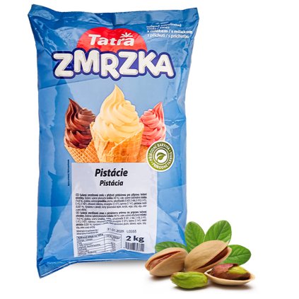 Směs na točenou zmrzlinu s příchutí pistácie, Tatra 2 kg/sáček