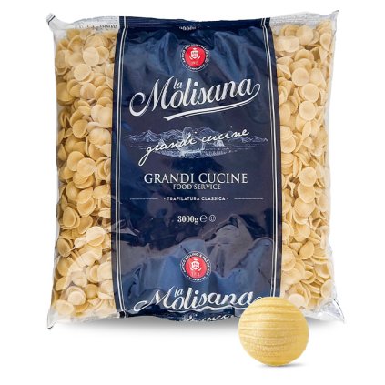 Těstoviny Orecchiette Pugliesi Grandi Cucine, La Molisana 3 kg/sáček