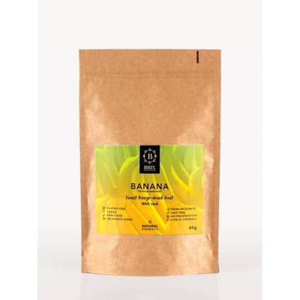 Brix Lyofilizovaný banán (40 g) ♡