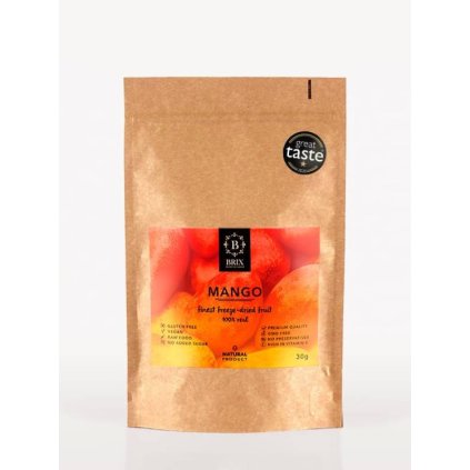 Brix Lyofilizované mango (30 g) ♡