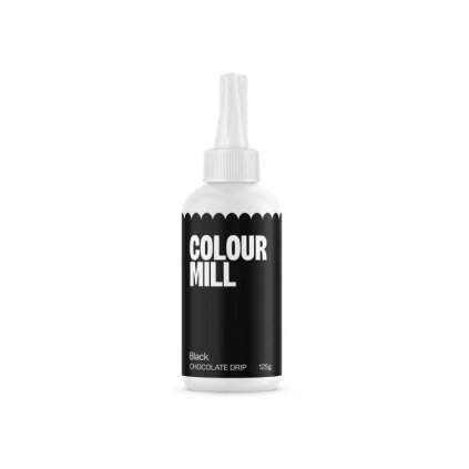 Colour Mill čokoládová poleva Chocolate Drip Black (125 g) ♡