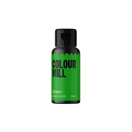 Colour Mill koncentrovaná barva na vodní bázi Green (20 ml) ♡