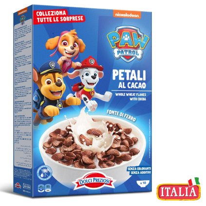 Dětské lupínky s čokoládou do mléka Paw Patrol