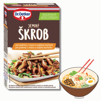 Bezlepkový kuchyňský škrob 200g