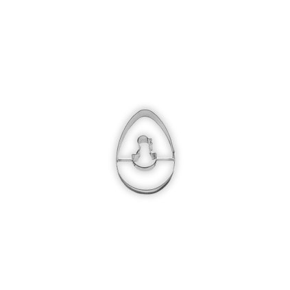 Vajíčko s mini kuřátkem - vykrajovátko 5,5 cm