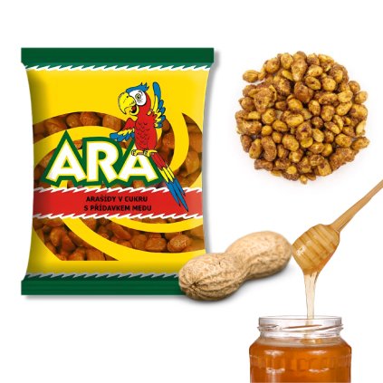 Arašídy v medové krustě ARA 60g