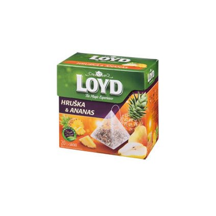 LOYD čaj ananas/hruška pyramidový 20 x 2 g