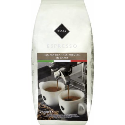 RIOBA Silver zrno 55% Arabica 3 kg