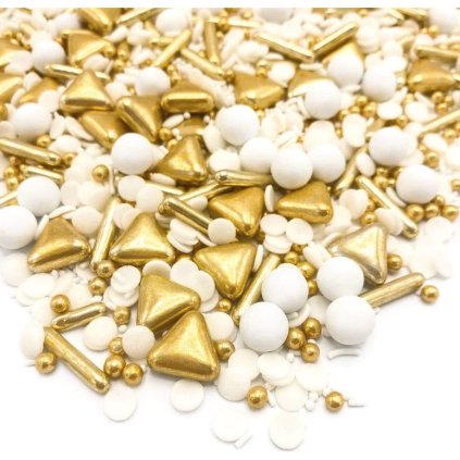 Zdobení Champagne shower 90g - Happy Sprinkles  | Skvělé pro Váš domácí dort