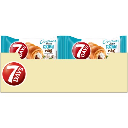 7 DAYS Croissant Kakao kokos 20 x 80 g