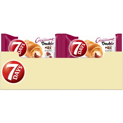7 DAYS Croissant vanilka višeň 20 x 80 g