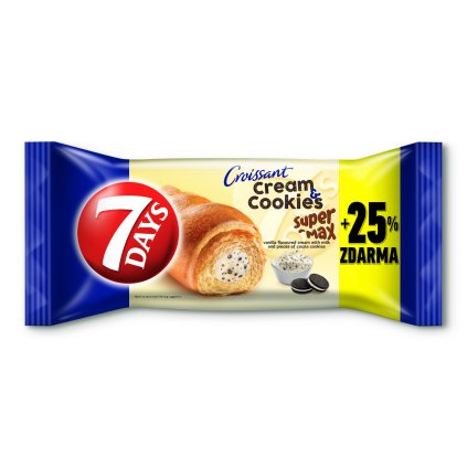 7DAYS Croissant vanilka Cookies 110 g