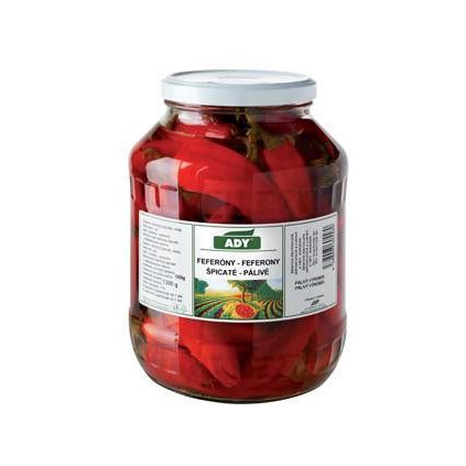 ADY Feferony špičaté pálivé 1,3 kg