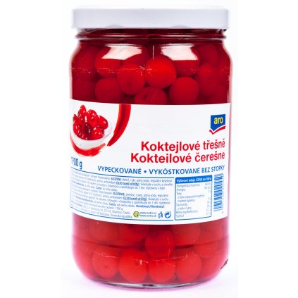 aro Koktejlové třešně červené bez stopky 1700 ml