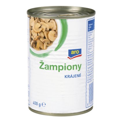aro Žampiony krájené 400 g