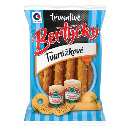 Bertyčky Tyčinky tvarůžkové 90 g
