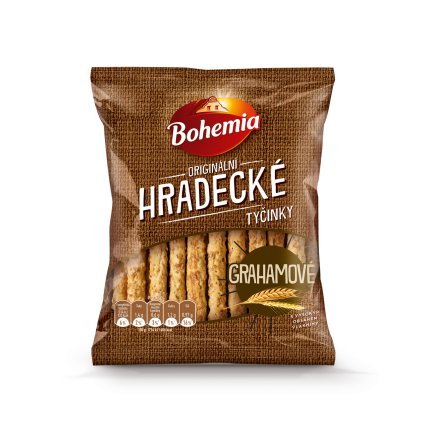 Bohemia Hradecké tyčinky grahamové 90 g