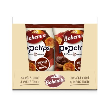 Bohemia Popchips barbecue 65 g