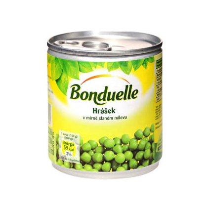 Bonduelle Hrášek 3 x 212 ml