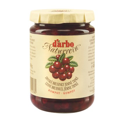 d'arbo Brusinkový kompot 400 g