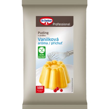 Dr. Oetker Puding s příchutí vanilky bez lepku 1 kg