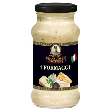 FRANZ JOSEF KAISER Omáčka na těstoviny 4 Formaggi 340 g
