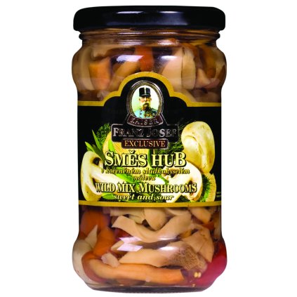 FRANZ JOSEF KAISER Směs hub ve sladkokyselém nálevu 314 ml
