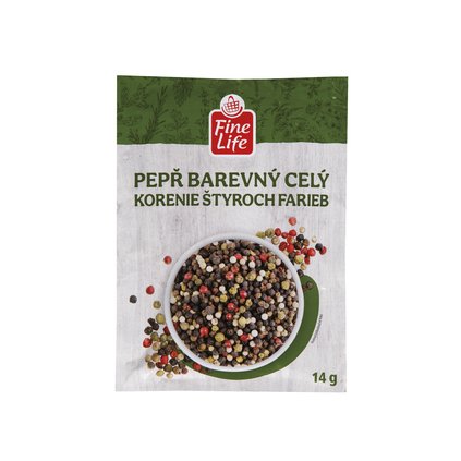 Fine Life Pepř barevný celý 5 x 14 g